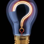 question mark bulb
