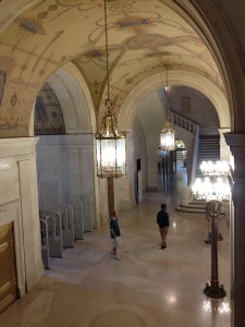 Entry hall, Cleveland Public Library